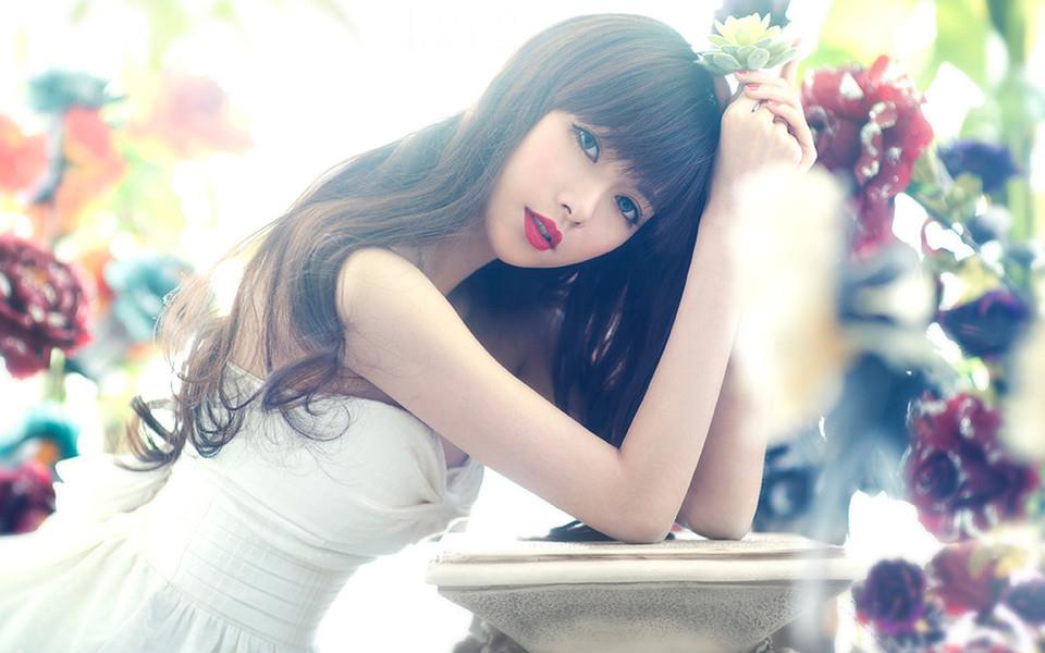 唯美婚纱公主高清桌面壁纸