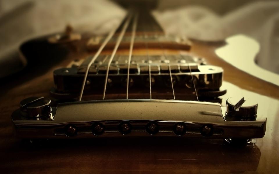 帅气的吉他静物摄影图片