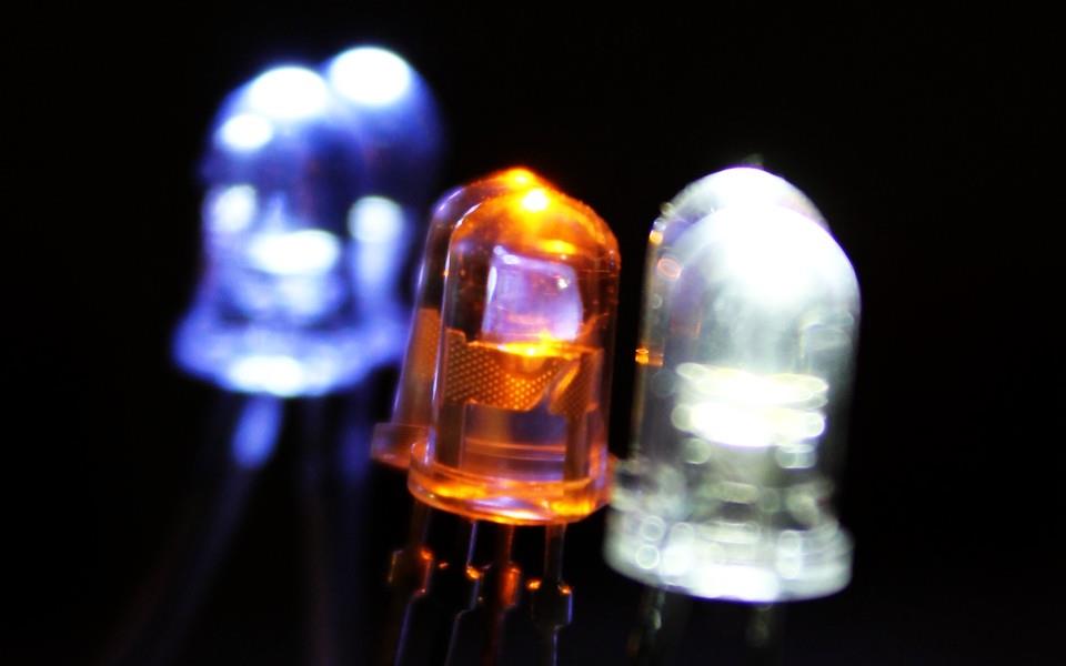 缤纷多彩霓虹灯桌面壁纸