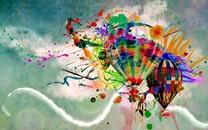 五颜六色的图片大全