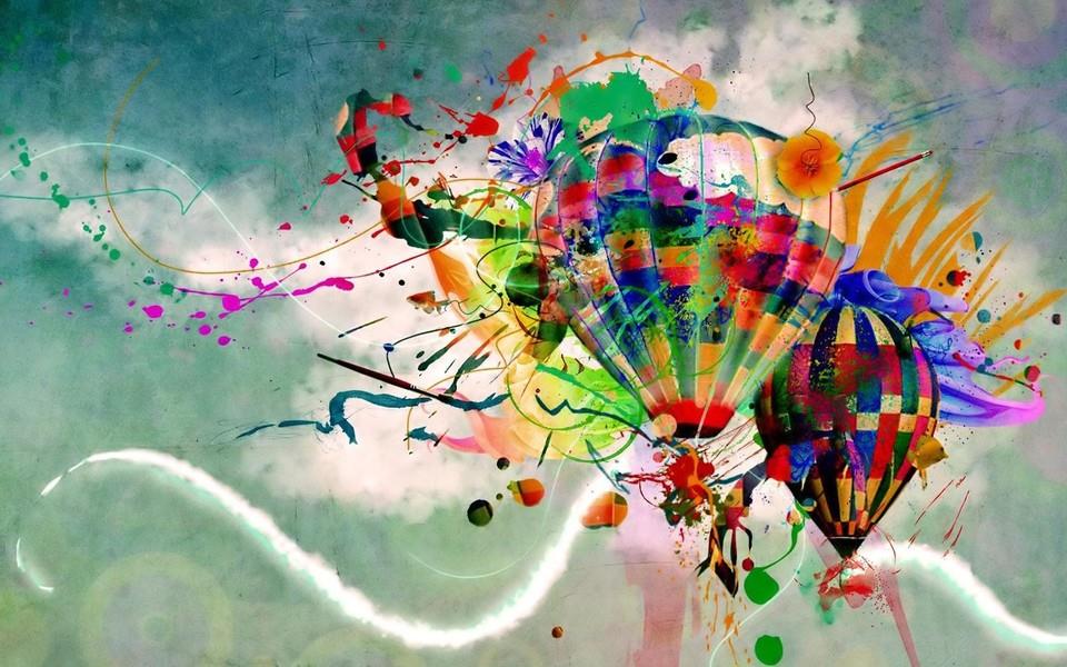 五颜六色的图片大全