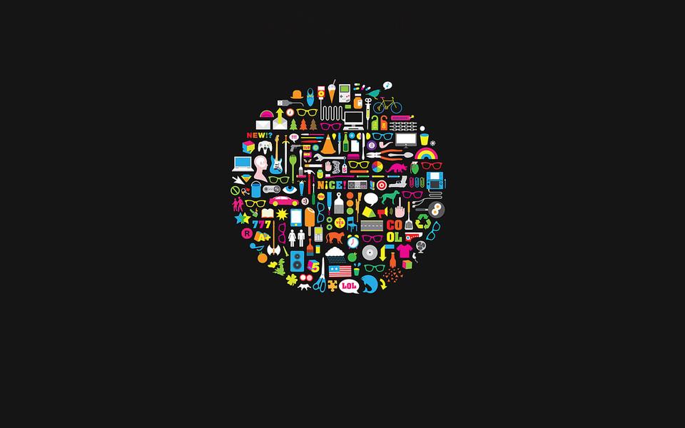 五颜六色的图片大全