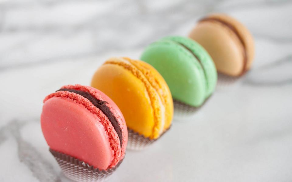 马卡龙蛋糕唯美图片