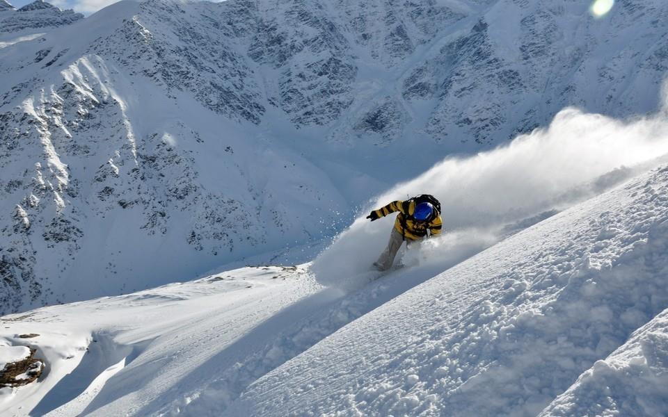 雪山滑雪图片 滑雪图片分享