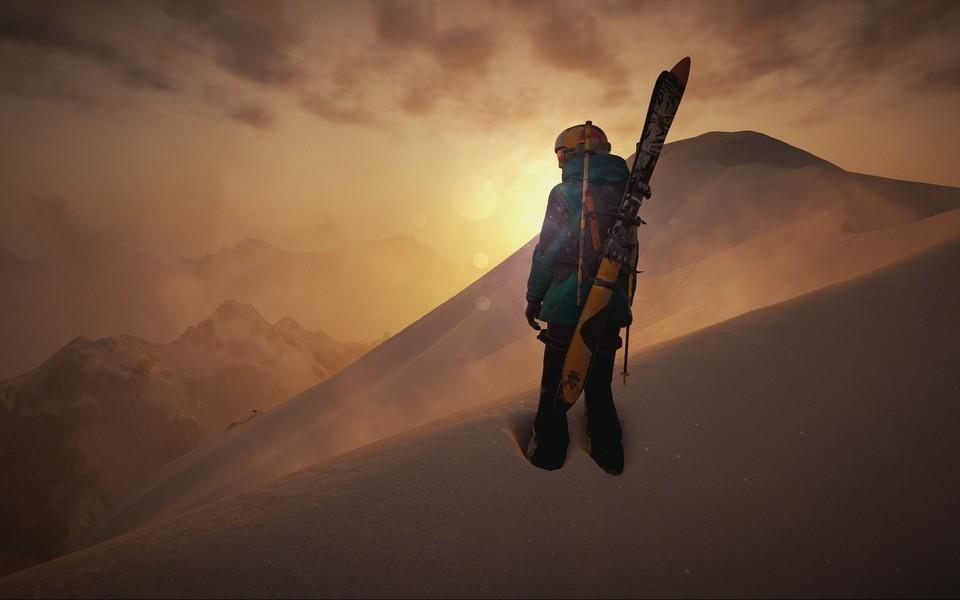 雪山滑雪图片 滑雪图片分享