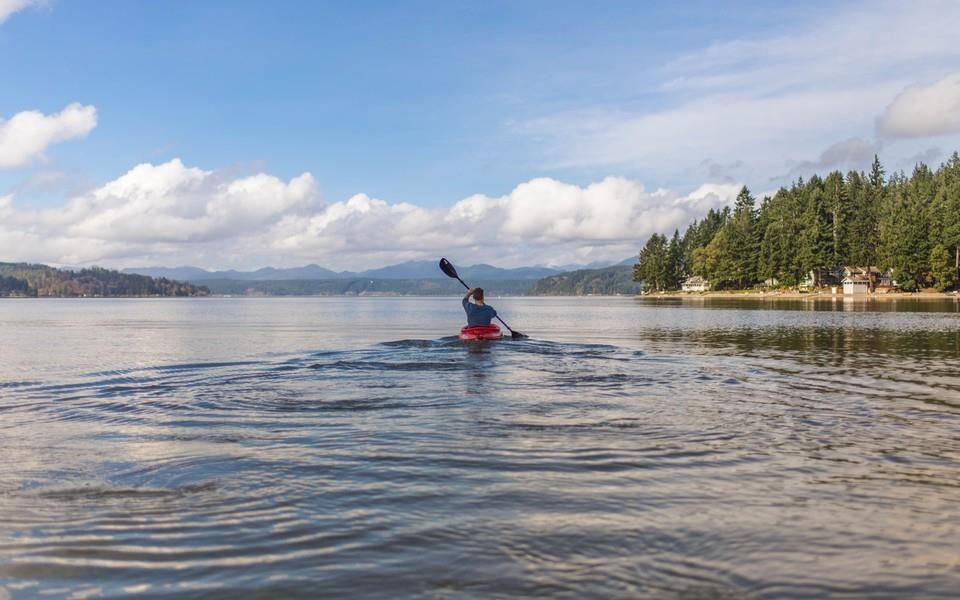 划船水上运动图片