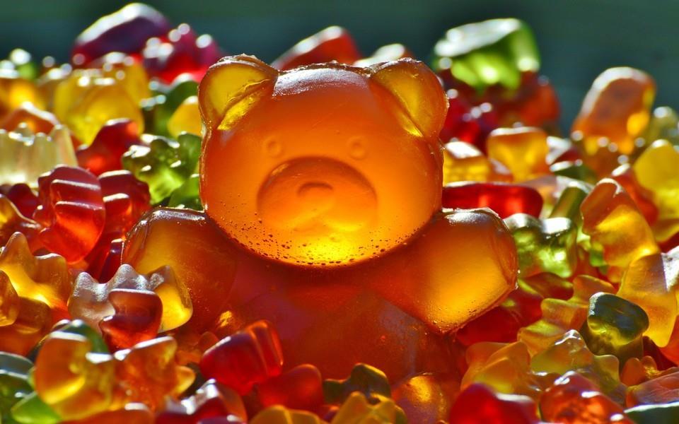 彩色糖豆背景图片大全