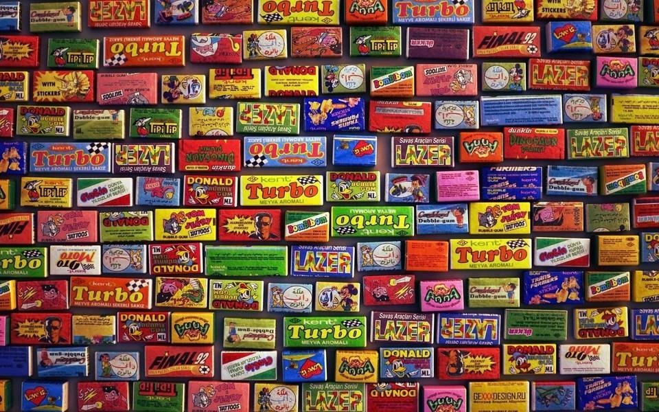 彩色糖豆背景图片大全