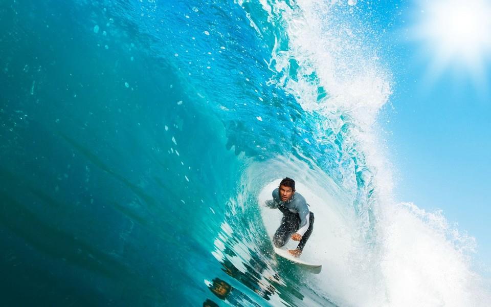 冲浪图片 冲浪运动高清图片大全