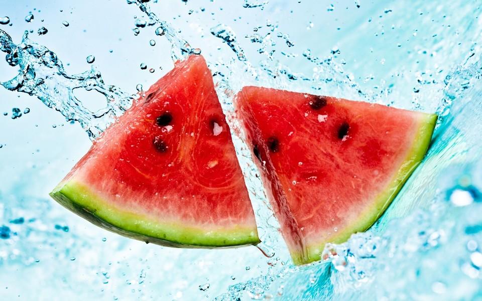 “瓜中之王”西瓜高清图片