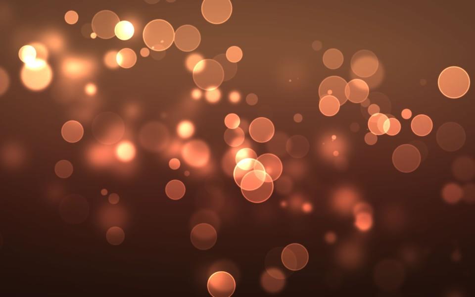 朦胧灯光闪烁背景图片