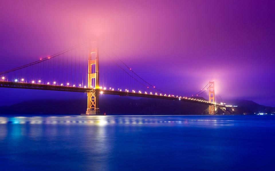 金门大桥图片 高清唯美金门大桥图片