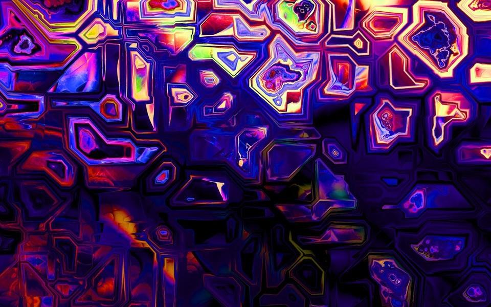 简约设计混乱彩色背景图片