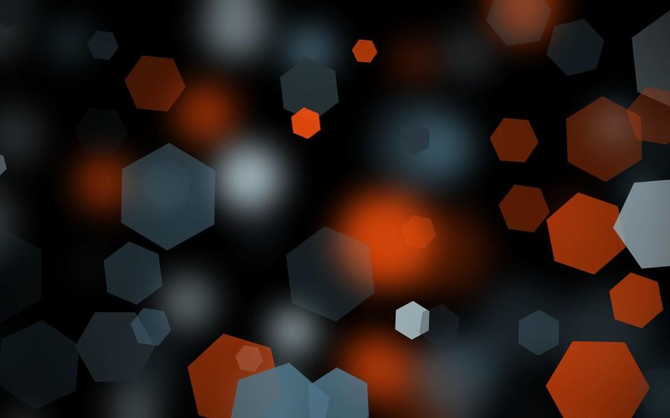 朦胧灯光闪烁背景图片2