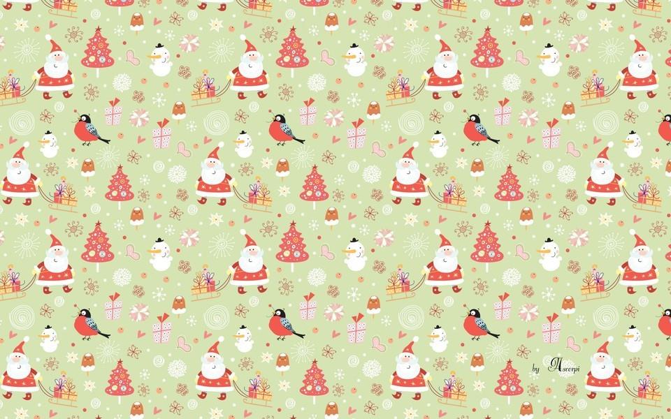 圣诞卡通背景图片