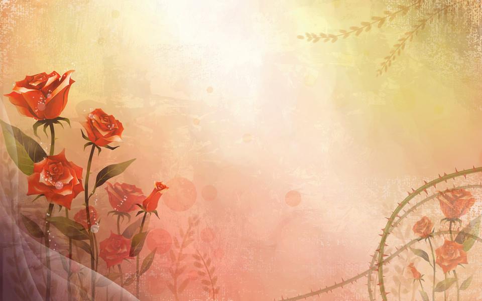 水彩花卉图片 水彩花卉图片大全