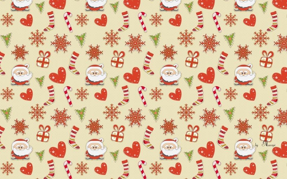 圣诞卡通背景图片