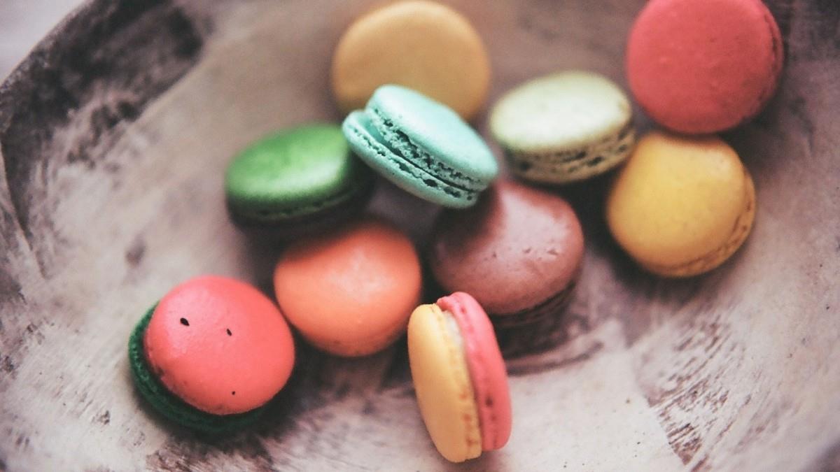 法国甜点马卡龙图片