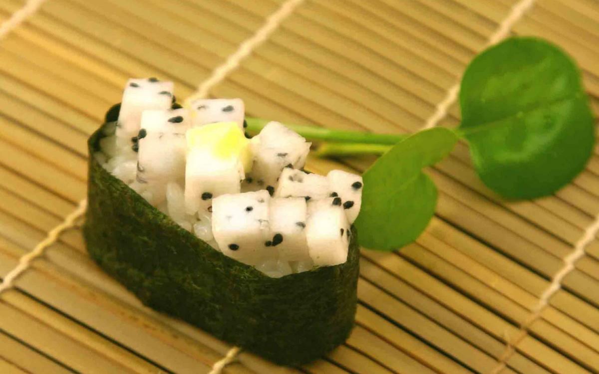 日式寿司图片 可口美味的寿司图片