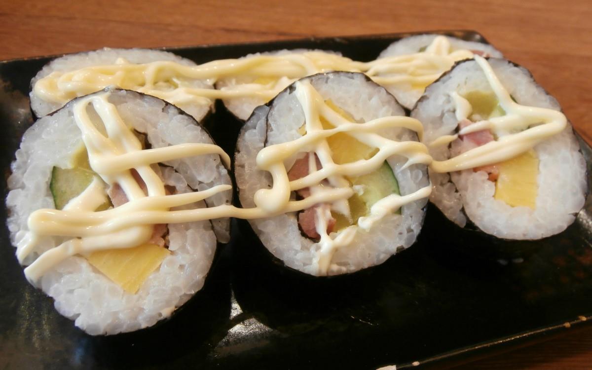 日式寿司图片 可口美味的寿司图片