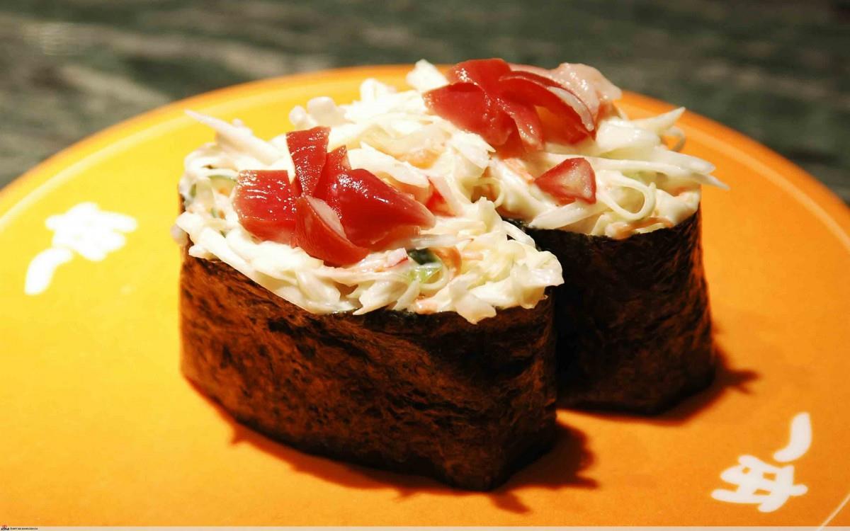 日式寿司图片 可口美味的寿司图片