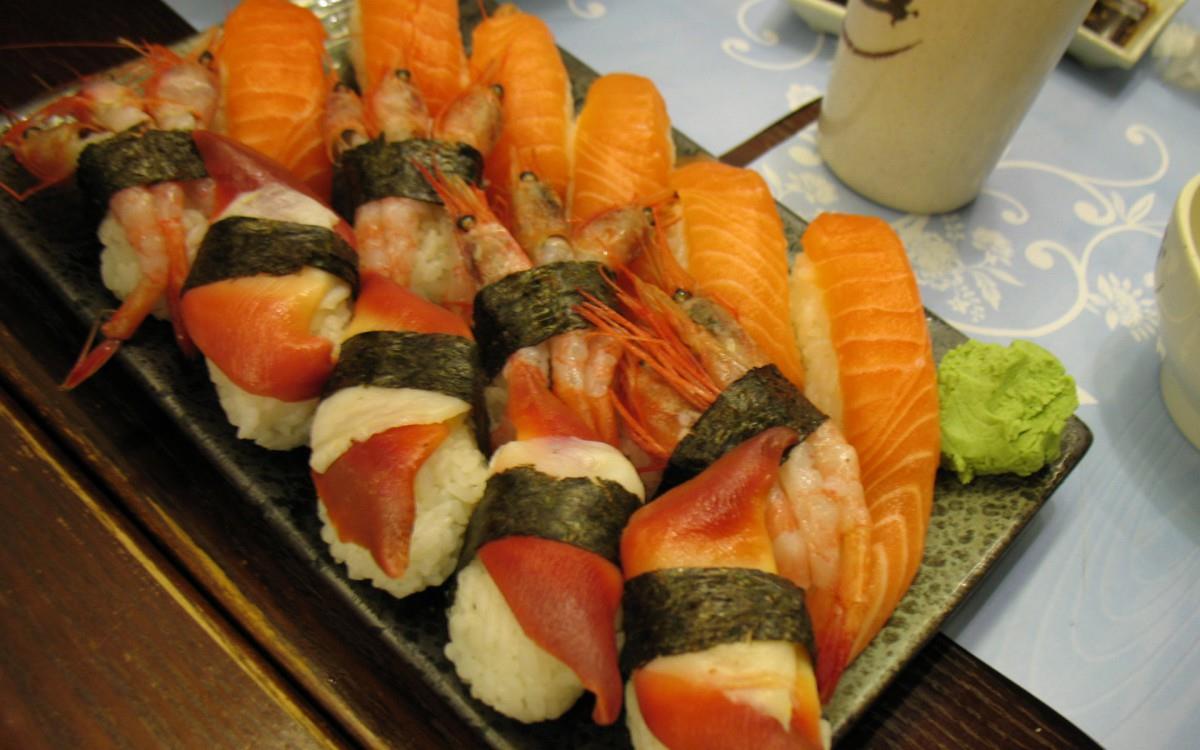 日式寿司图片 可口美味的寿司图片