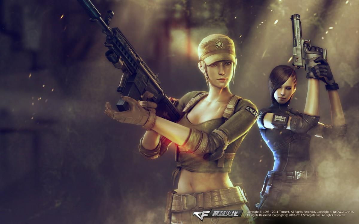 CF穿越火线人物及唤醒自我游戏图片