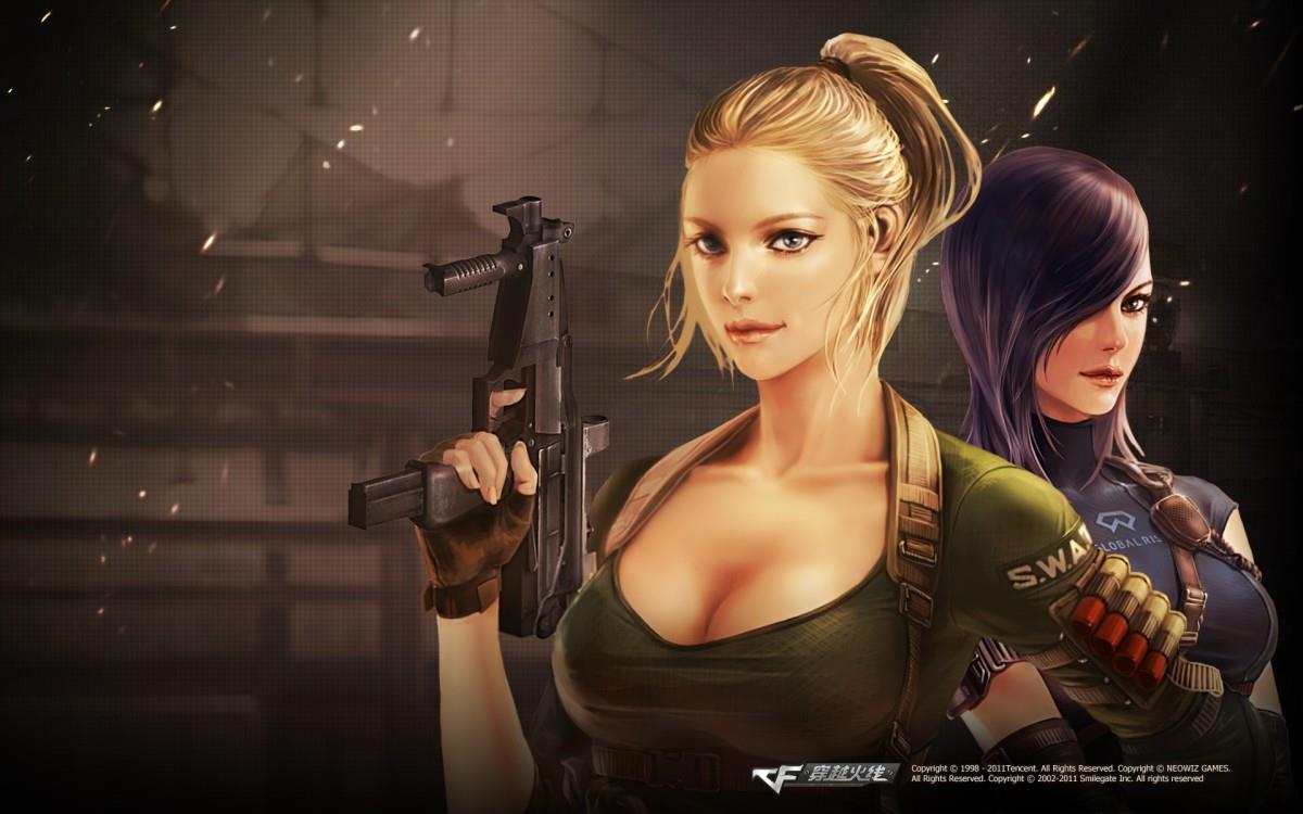 CF穿越火线人物及唤醒自我游戏图片