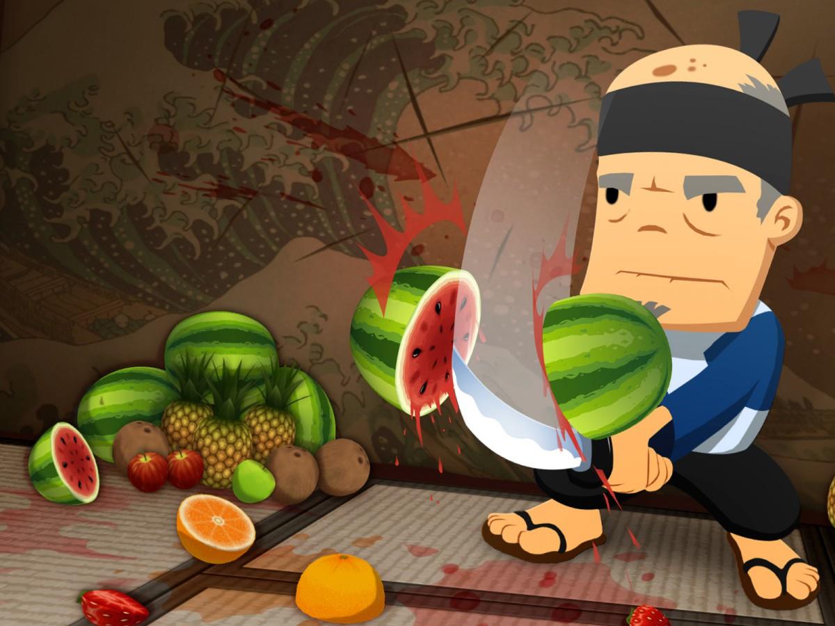 智力游戏水果忍者图片
