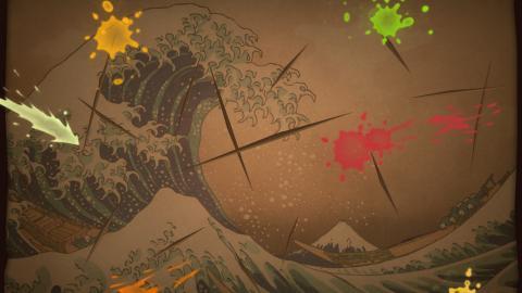 智力游戏水果忍者图片