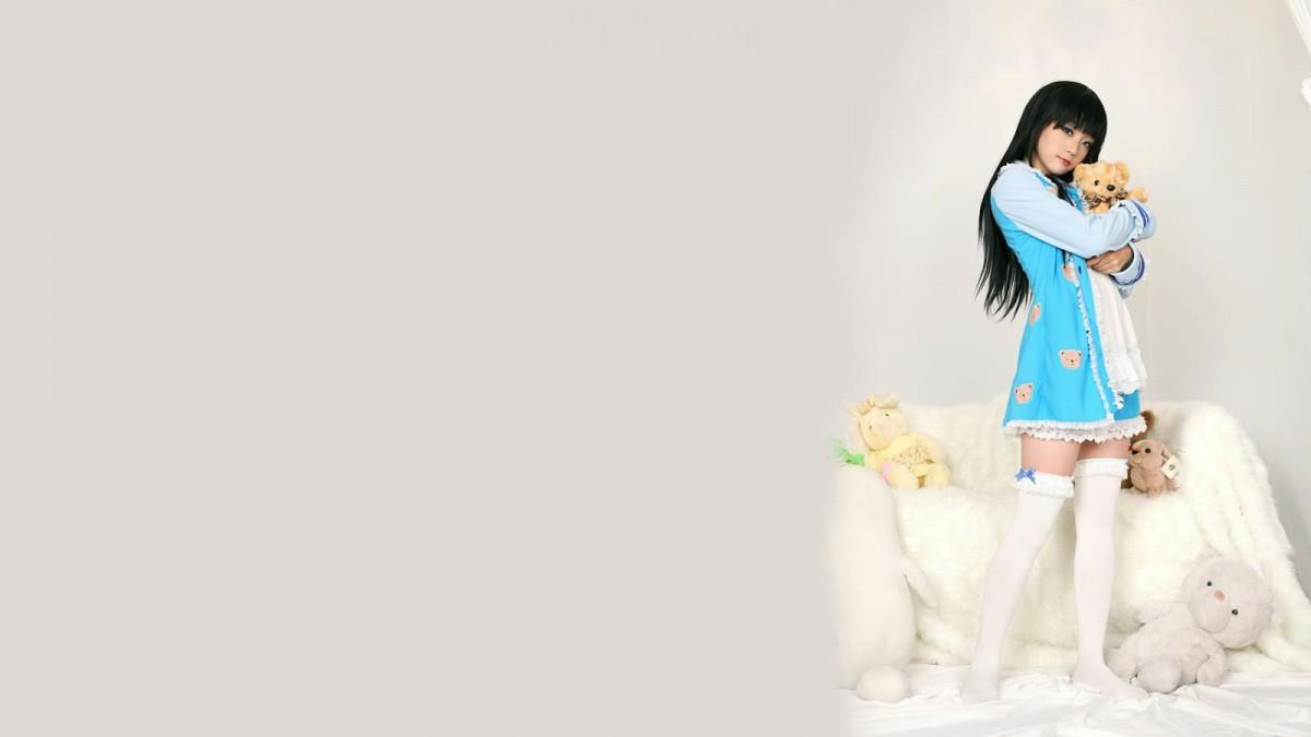 可爱的长发美女图片大全