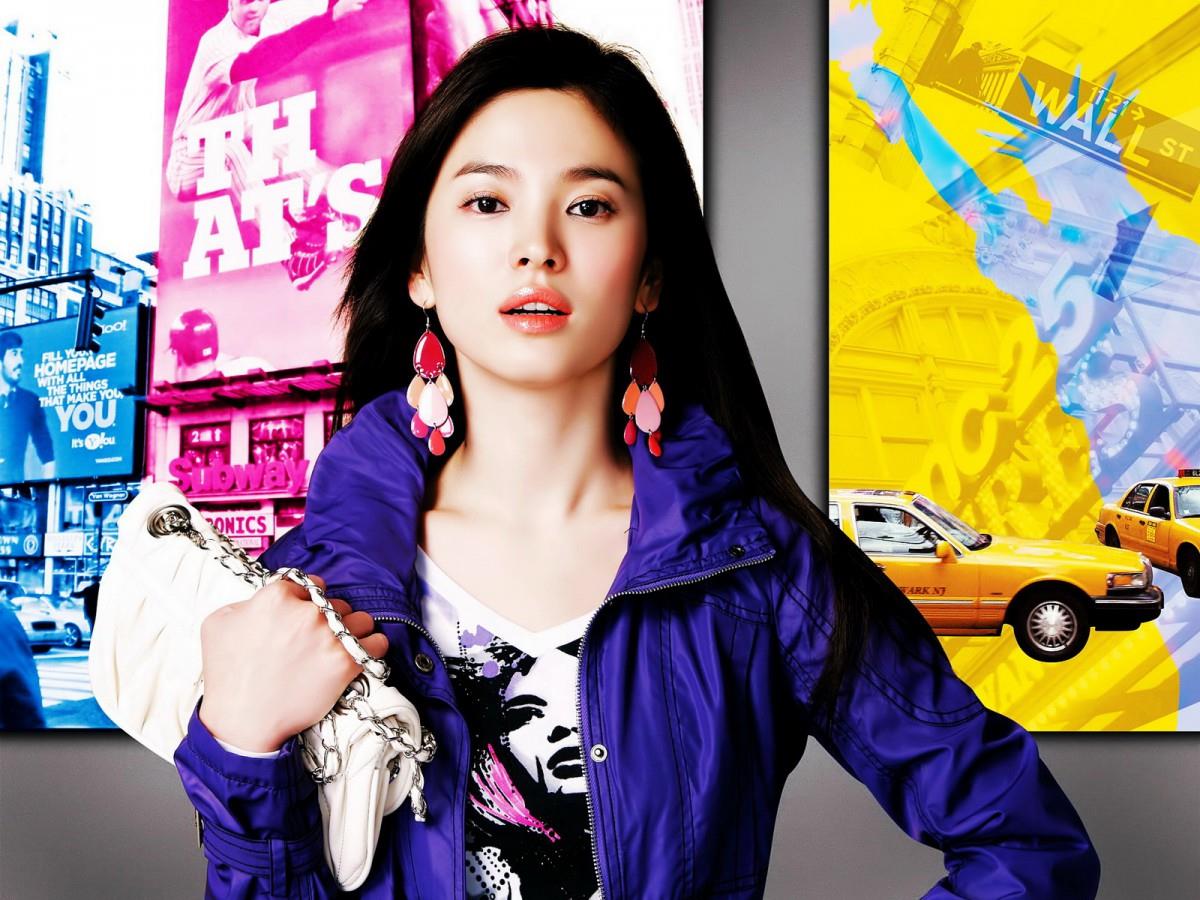 韩国美女明星宋慧乔图片