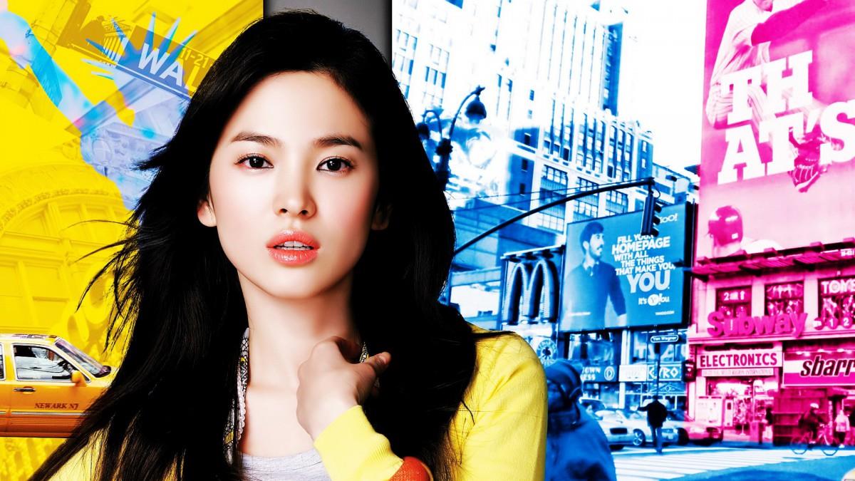 韩国美女明星宋慧乔图片