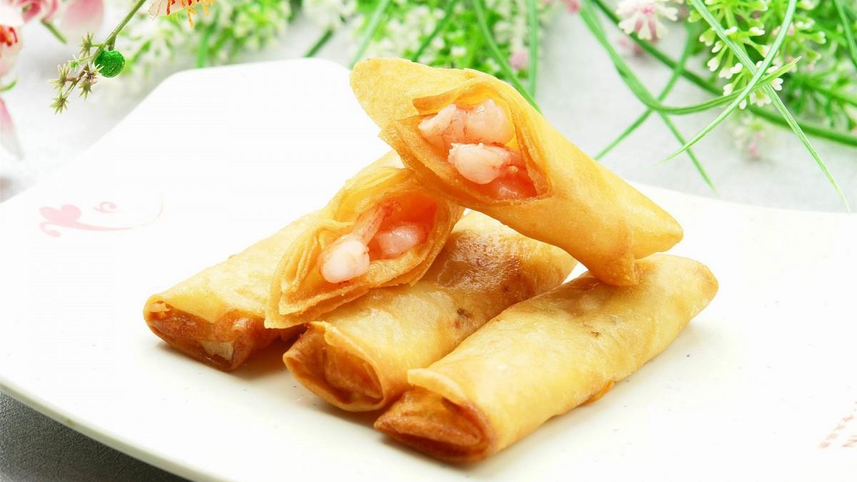 美食春卷图片大全