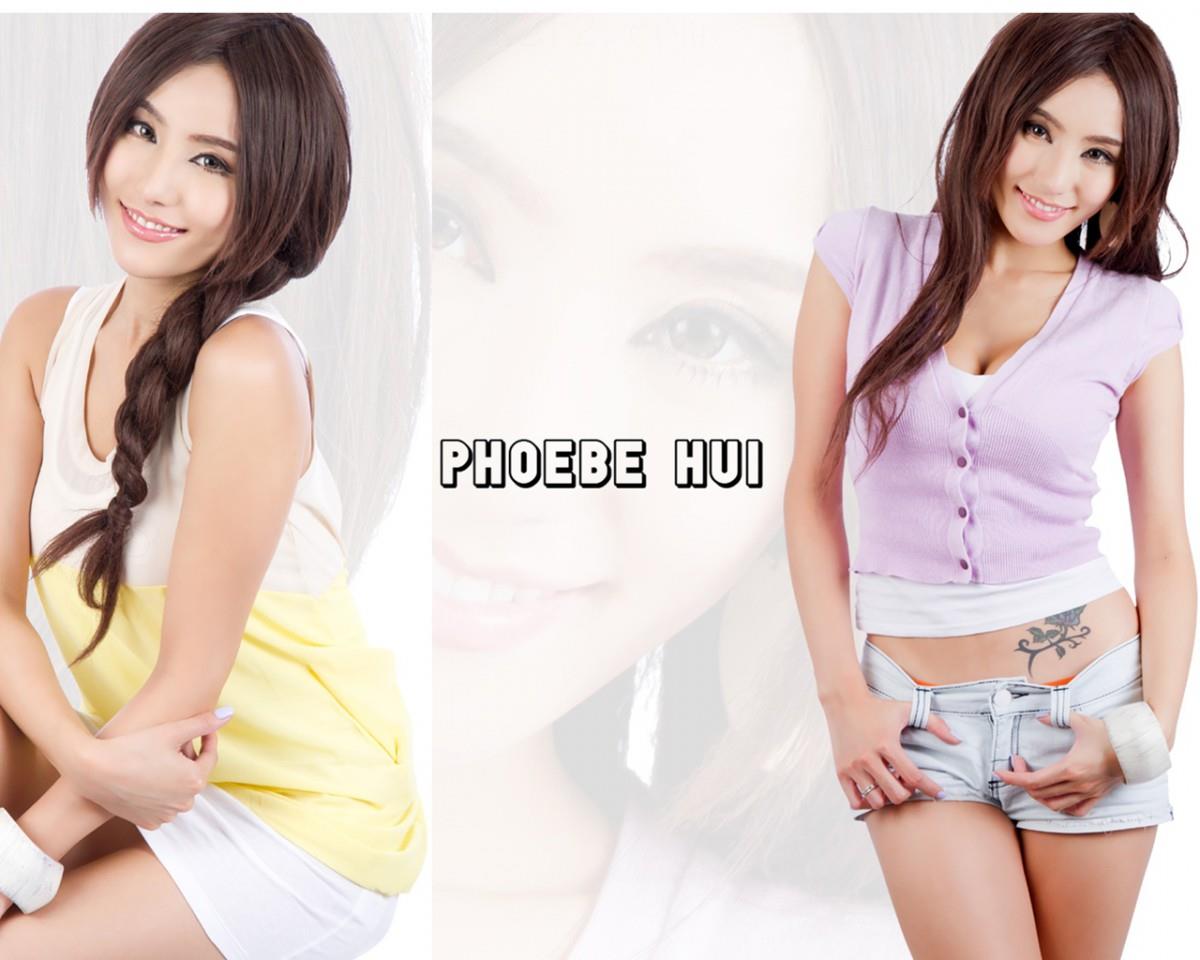 模特许颖图片大全