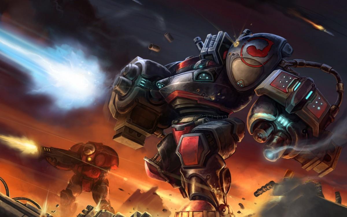 星际争霸游戏人族图片