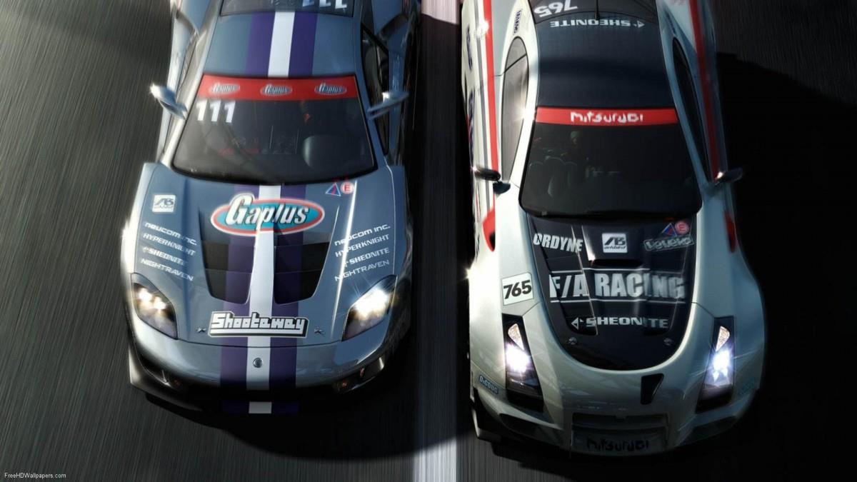 山脊赛车游戏图片