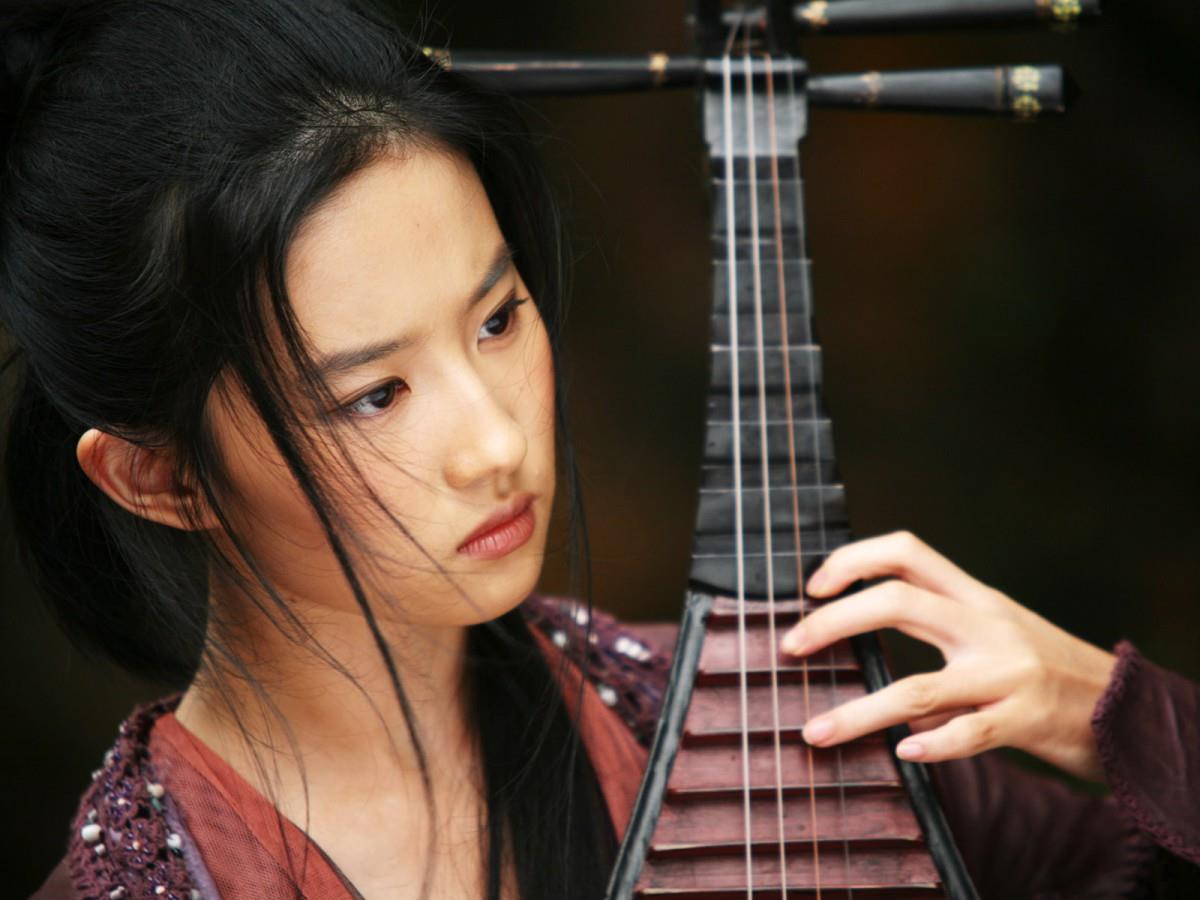 清纯美女刘亦菲图片