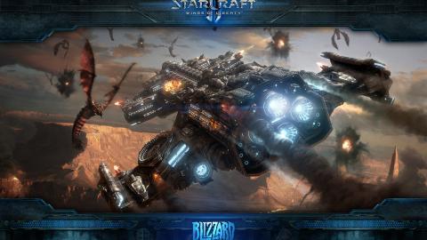 暴雪星际争霸15周年图片