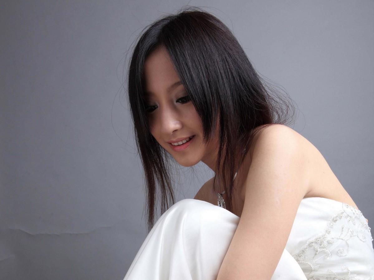 王若涵婚纱图片