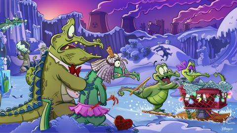 鳄鱼小顽皮爱洗澡游戏图片