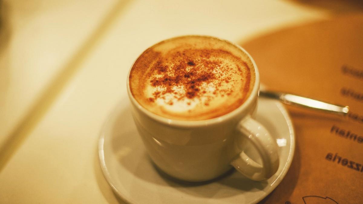 卡布基诺咖啡图片