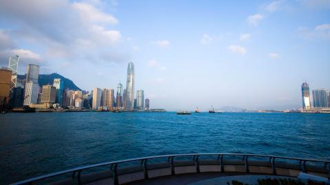 香港维多利亚港风景图片第一辑