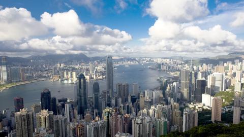 香港维多利亚港风景图片第一辑