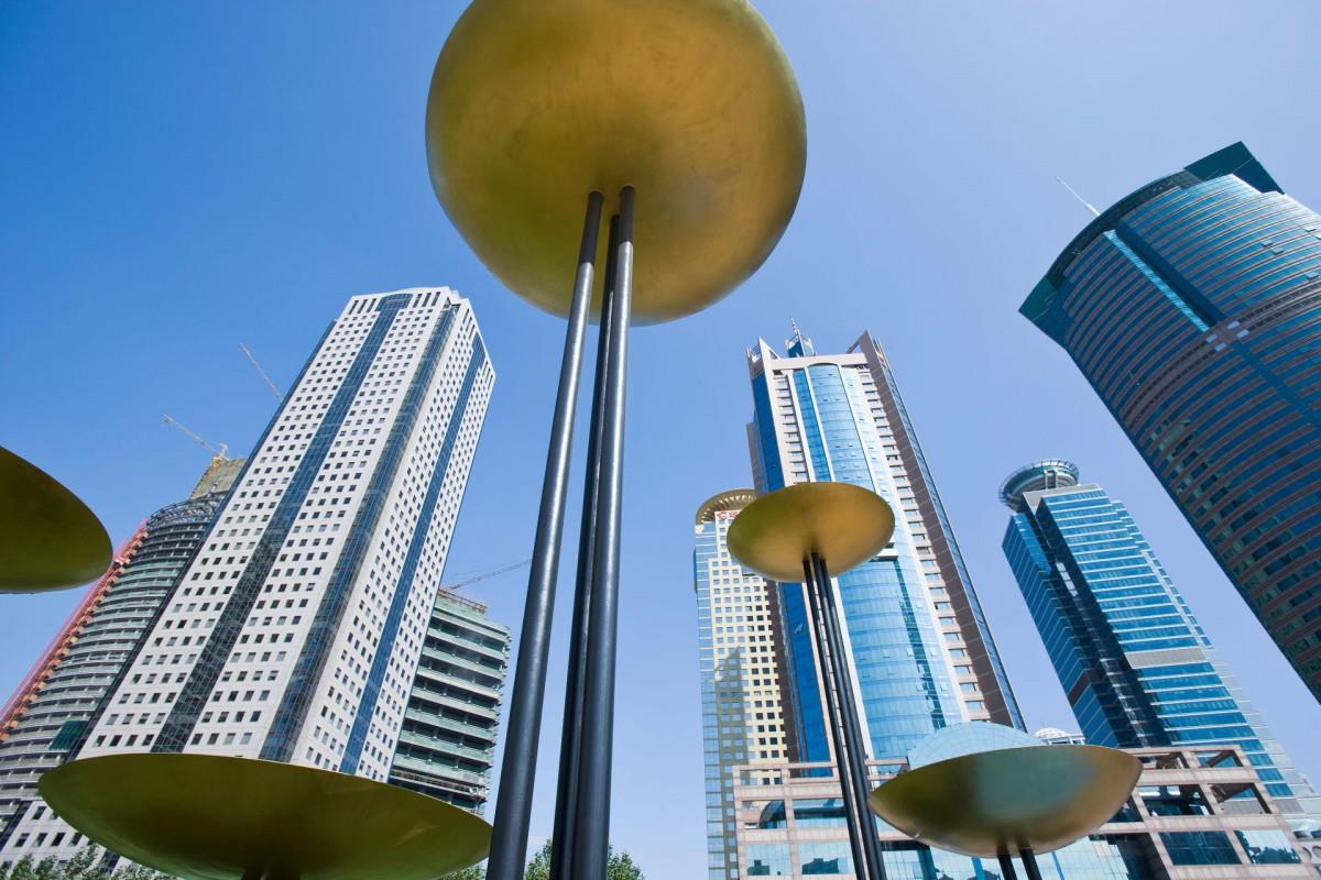 香港高楼大厦风光图片