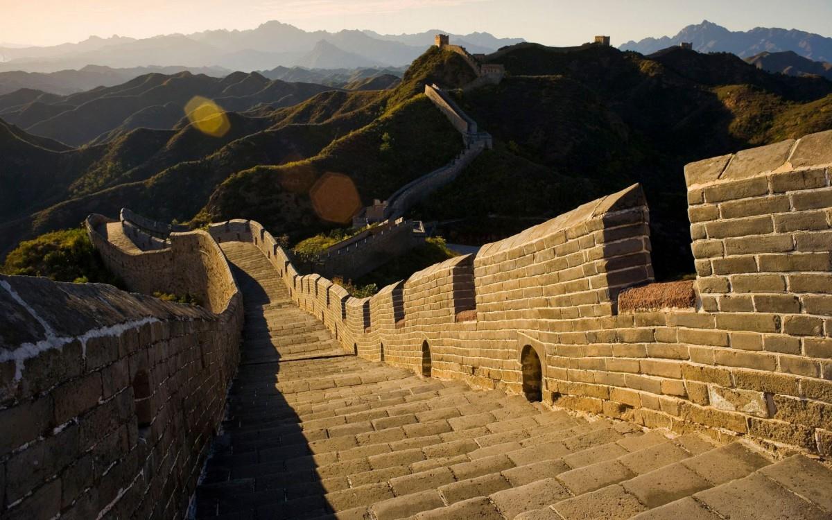 金山岭长城风光图片第一辑