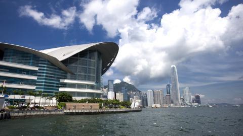 香港维多利亚港风景图片第一辑