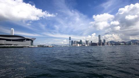 香港维多利亚港风景图片第一辑