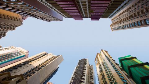 香港高楼大厦风光图片