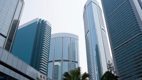 香港高楼大厦风光图片